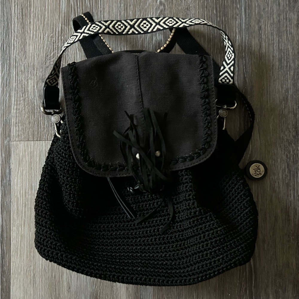 The Sak Crochet Backpack